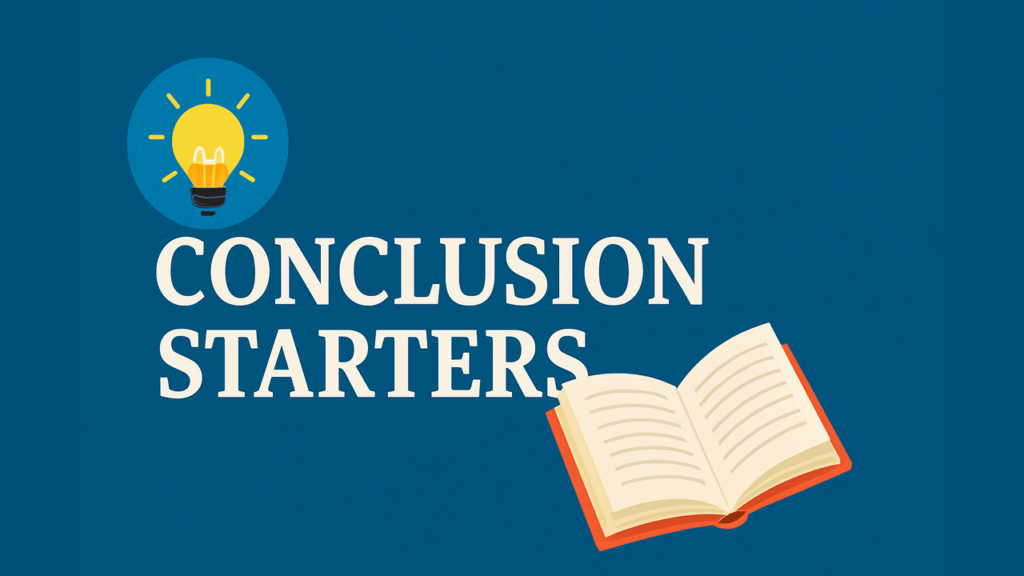 conclusion starters
